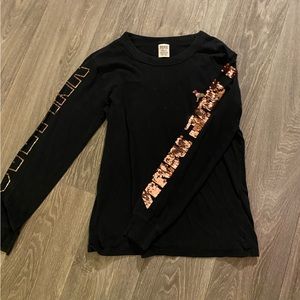 PINK Sequin Long Sleeve